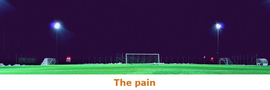 attached to a goal the pain