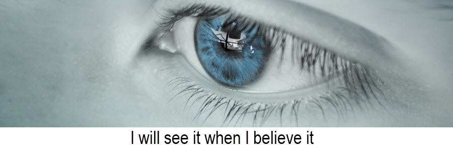 back yourself i will see it when I believe it