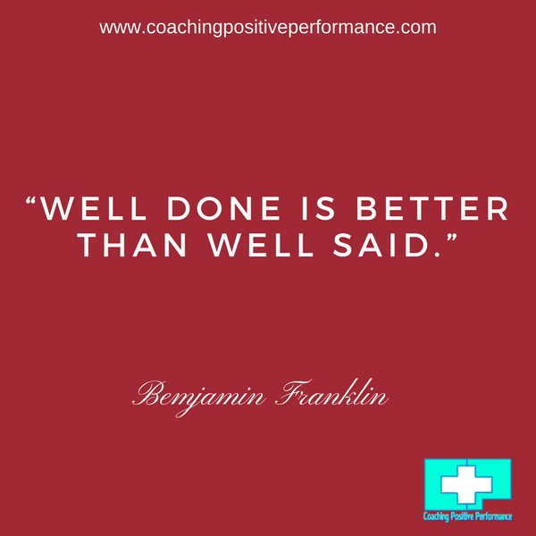 well done action overcomes procrastination
