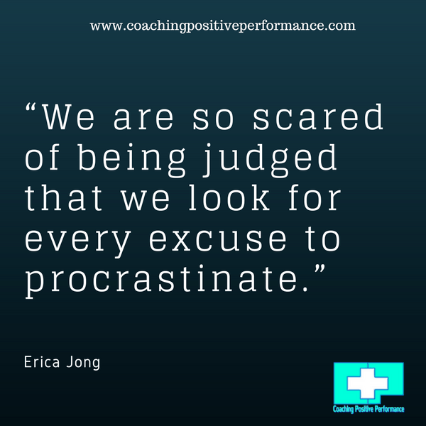 we are so scared signs of procrastination