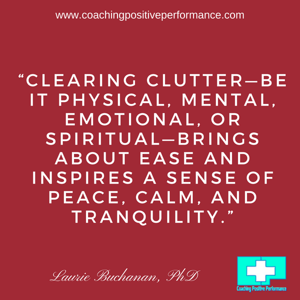 quiet time declutter