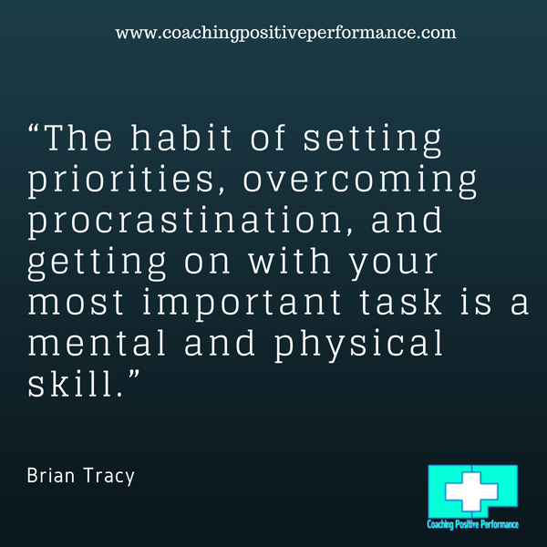 setting priorities causes of procrastination