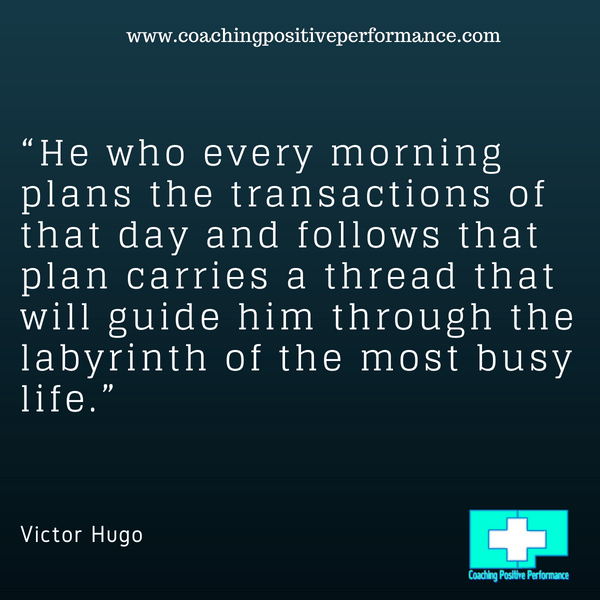 plan transactions principles of time management